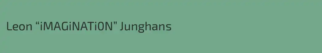 Leon “iMAGiNATi0N” Junghans